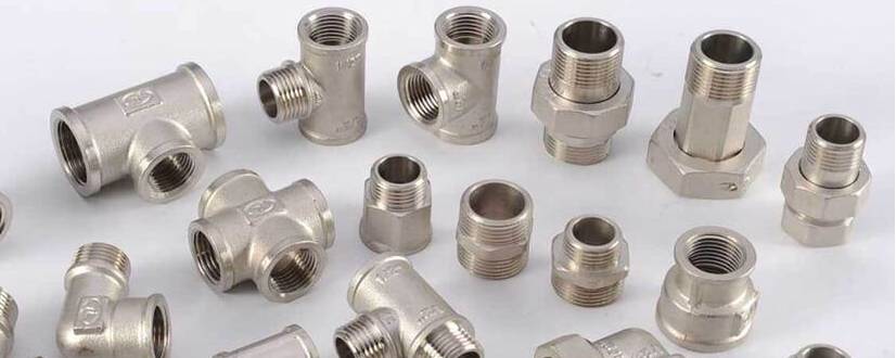 Duplex Steel S31803 / S32205 Threaded Fittings